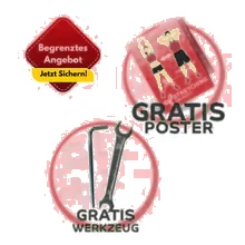 Gratis Werkzeug und Dehnposter